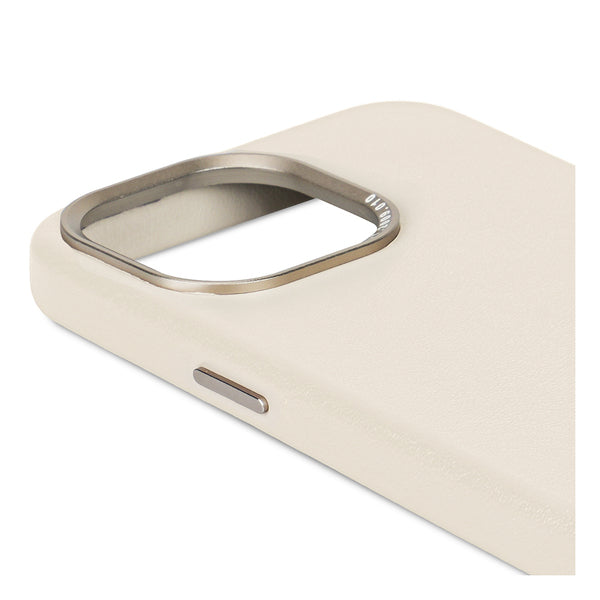 Funda de cuero Decoded Back Cover para iPhone 15 Pro Max con MagSafe