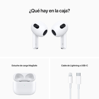 AirPods con carga inalámbrica (3ª Gen)