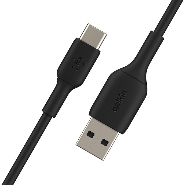 Cable PVC  USB-C to USB-A Cable 2M BK