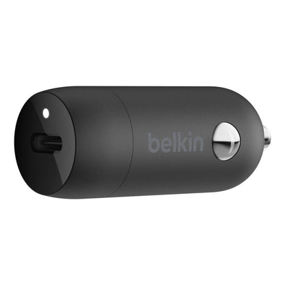 Cargador para auto USB-C Belkin BOOSTCHARGE de 20 W con cable Lightning a USB-C