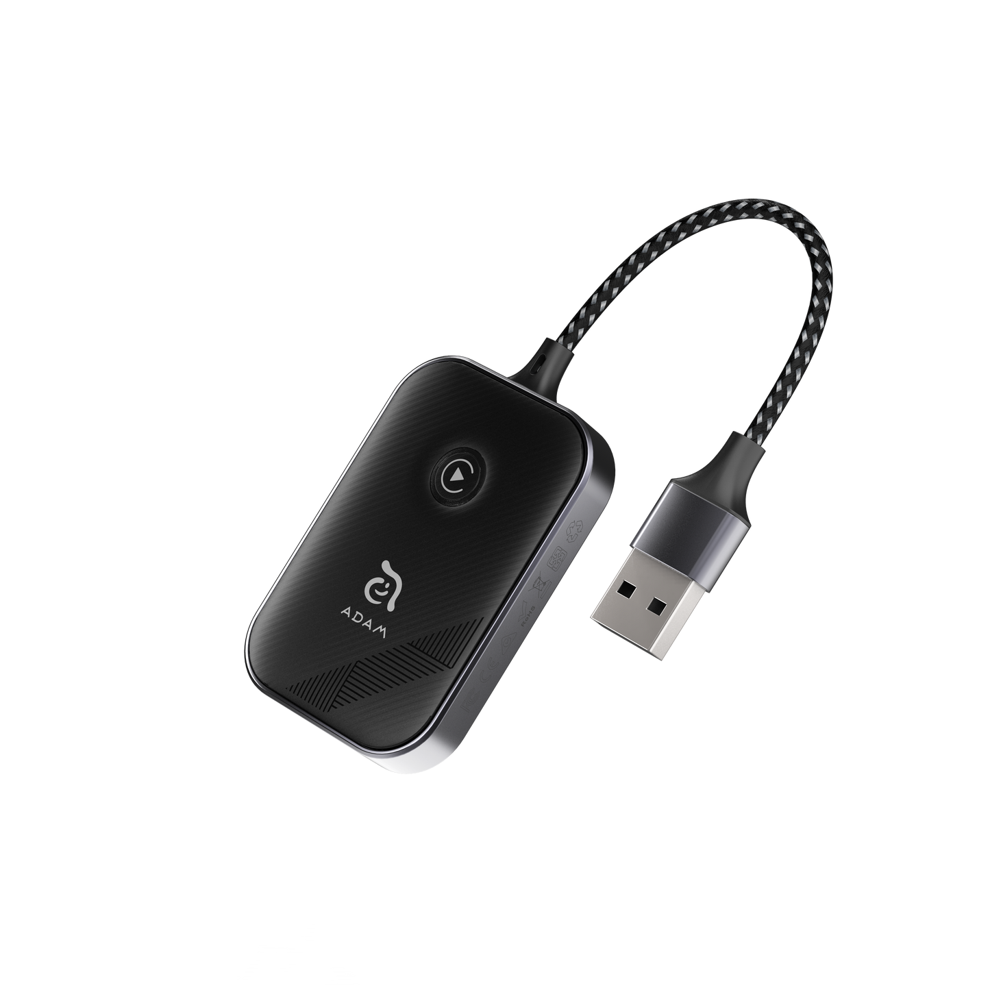 Adaptador inalámbrico para CarPlay CarGo Adam Elements negro