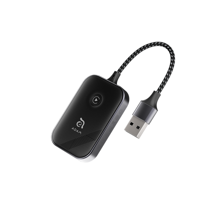 Adaptador inalámbrico para CarPlay CarGo Adam Elements negro