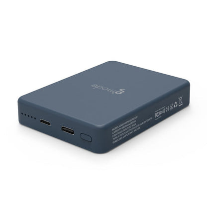 Bateria externa inalámbrica tipo MagSafe PB 8.000 mAh PD 10W Gmode azul