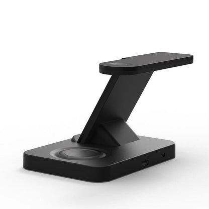 Base de carga inalámbrica Triple para Smartphone, Smartwatch y Audífonos Dusted negro