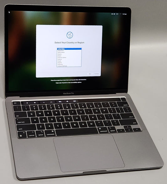 MacBook Pro 13" 2020 – Chip M1 (8 núcleos) – 16 GB RAM – 1 TB SSD – macOS Sequoia